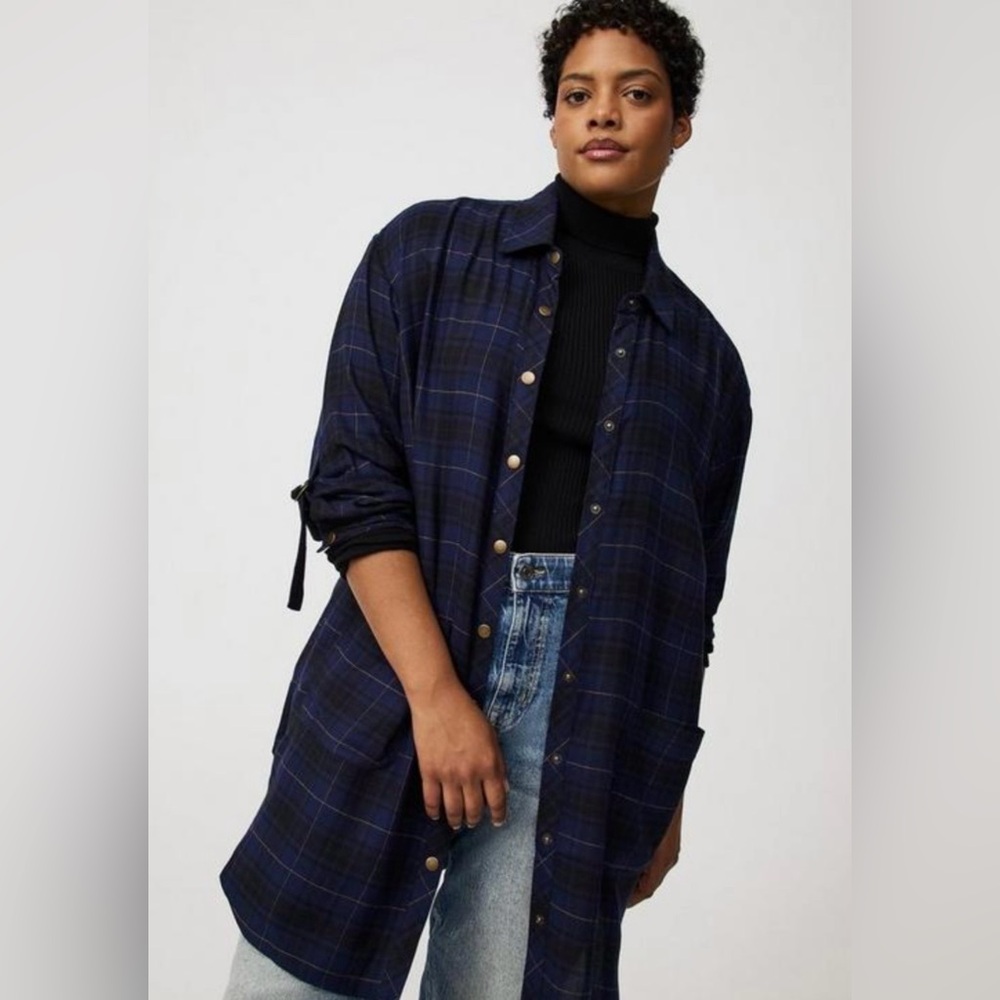Torrid Oversized Flannel